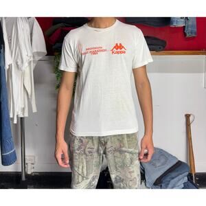 vintage 80s kappa nyc running tee